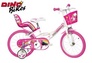 Dino Bikes Dětské kolo Jednorožec 16"