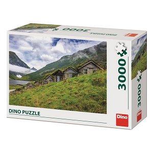 Dino Norangsdalen Valley Norsko 3000 dílků