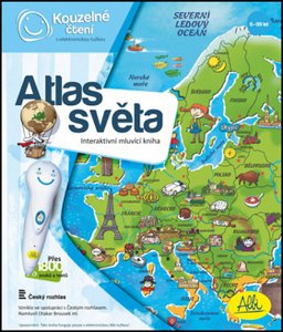 Kouzelné čtení Kniha Atlas světa