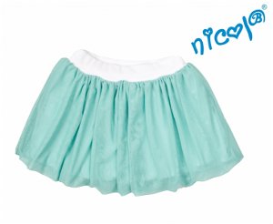 Dětská sukně Nicol,Mořská víla  - zelená vel. 122