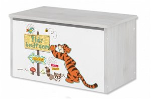 BabyBoo Box na hračky, truhla Disney - Medvídek PÚ a tygřík