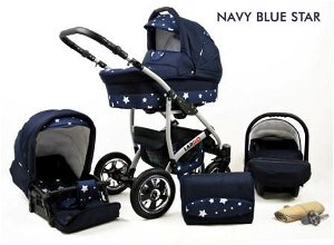 Raf-Pol Baby Lux Largo 3v1 2023 Navy Blue Star