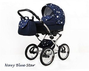 Raf-pol Baby Lux Margaret Chrome 2022 Navy blue star