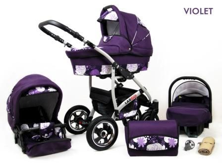Raf-Pol Baby Lux Largo 3v1 2023 Violet