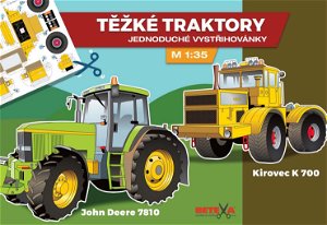 Betexa Jednoduché vystřihovánky Těžké traktory