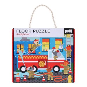 PetitCollage Podlahové puzzle Hasiči PTC651