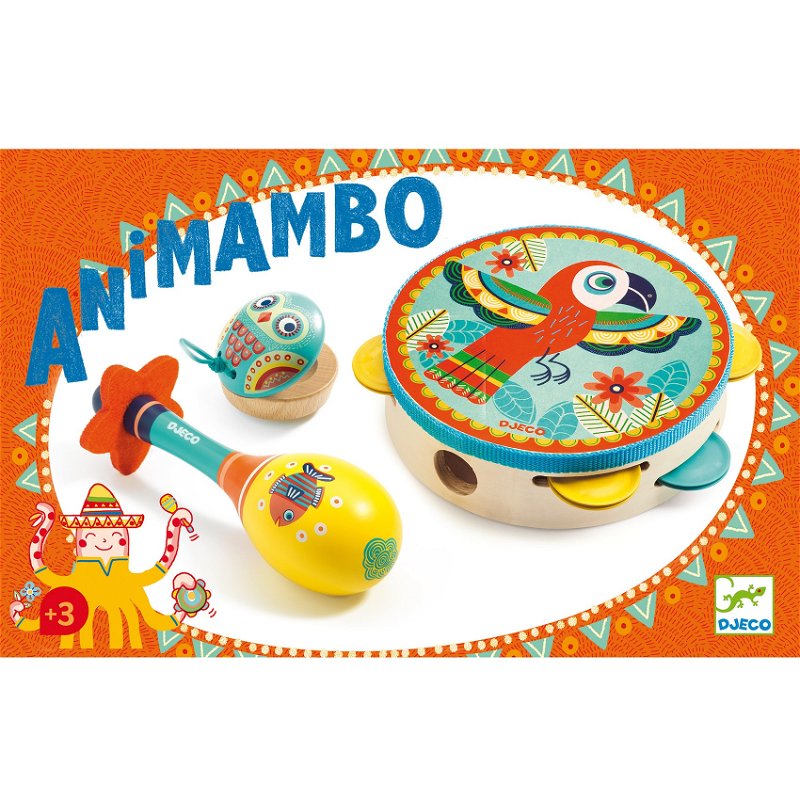 DJECO Animambo sada 3 hudebních nástrojů DJ06016
