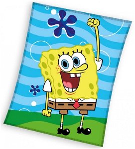 Carbotex Dětská fleecová deka Sponge Bob Zábava v Moři 594357