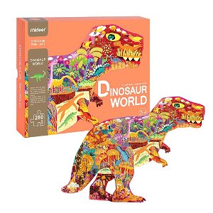 Mideer Svět dinosaurů puzzle 280 ks MD3083