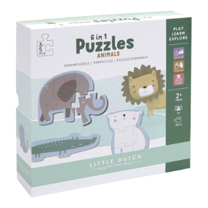 Tiamo Little Dutch Puzzle Zoo 4443LD