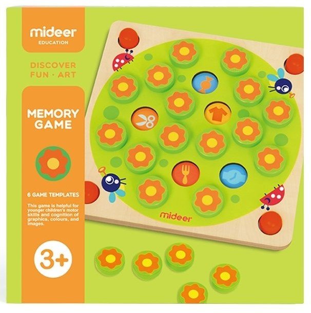 MIDEER Paměťová hra Tajná zahrada MD2028