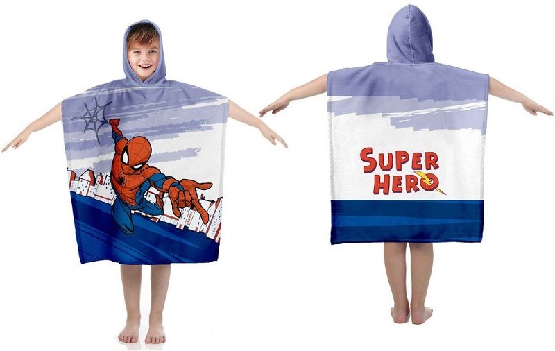 Carbotex Dětské pončo 55x110 cm - Spider Man Super Hero 532793