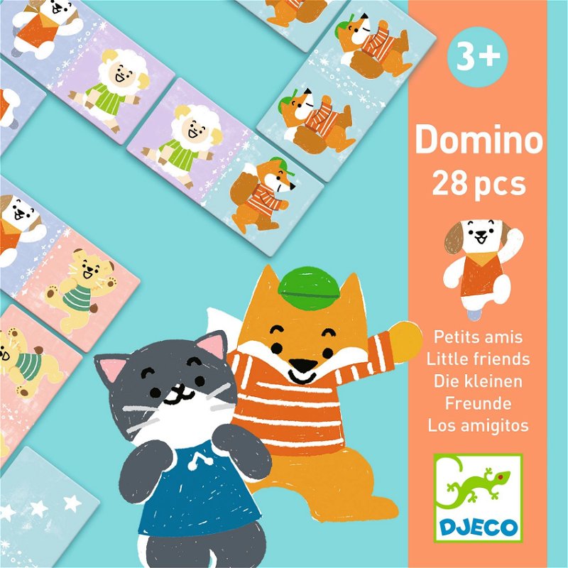 DJECO Domino počítání se zvířátky DJ08185