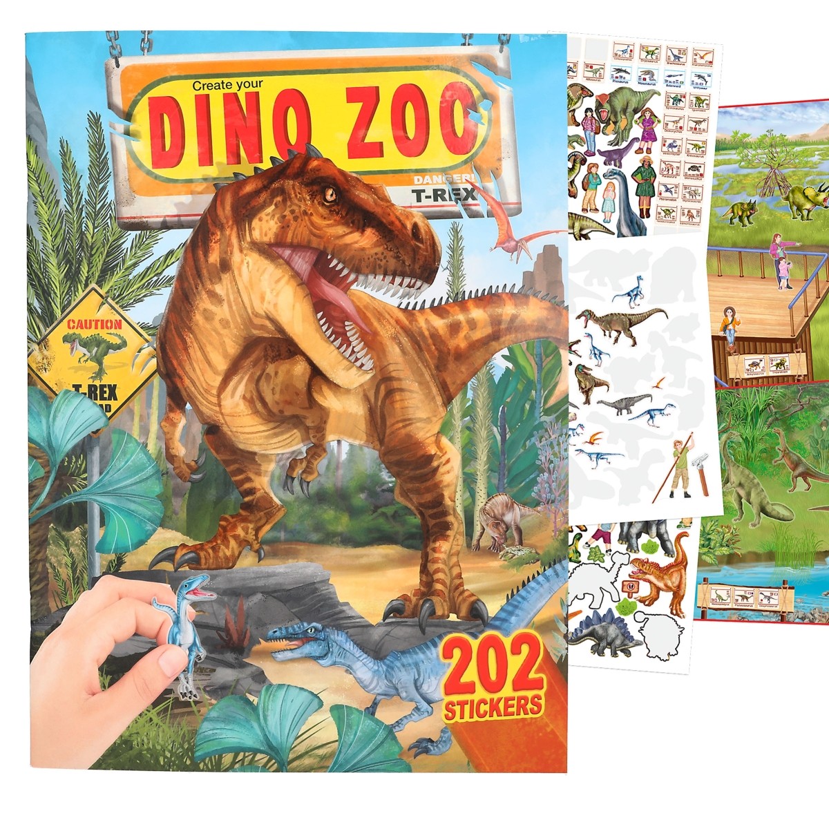 Depesche Germany Dino World Kreativní sešit Vytvoř si svojí Dino Zoo 3498975