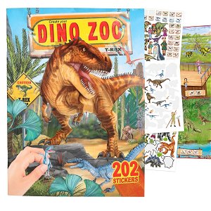 Depesche Germany Dino World Kreativní sešit Vytvoř si svojí Dino Zoo 3498975