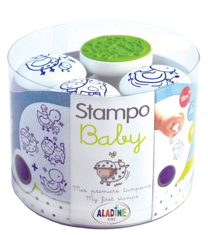 Aladine Razítka Stampo Baby Zvířátka na dvorku 03802
