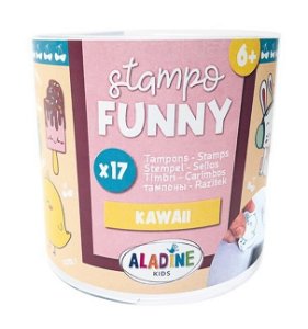 Aladine Razítka Stampo Funny 17ks Kawaii 85181