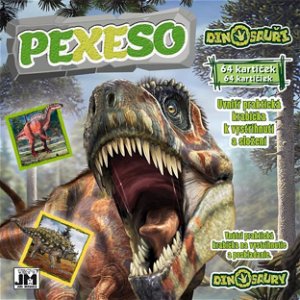 JIRI MODELS Pexeso v sešitu Dinosauři 2601-1