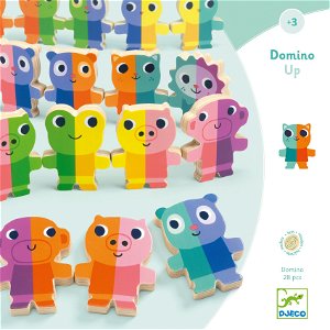 Djeco Dřevěné domino 3D DJ01641
