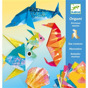 Djeco Origami metalické Pod vodou DJ08755