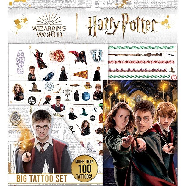 Jiri Models Velký set s tetováním Harry Potter 3431-3