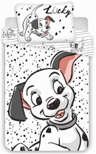 Jerry Fabrics Disney povlečení do postýlky 101 Dalmatians "Lucky" baby 100x135, 40x60 cm 00145-DOPOSPALUCA