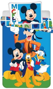 Jerry Fabrics povlečení Mickey and Friends 101544 100x135 cm 40x60 cm 00145-DOPOSTYMAFA