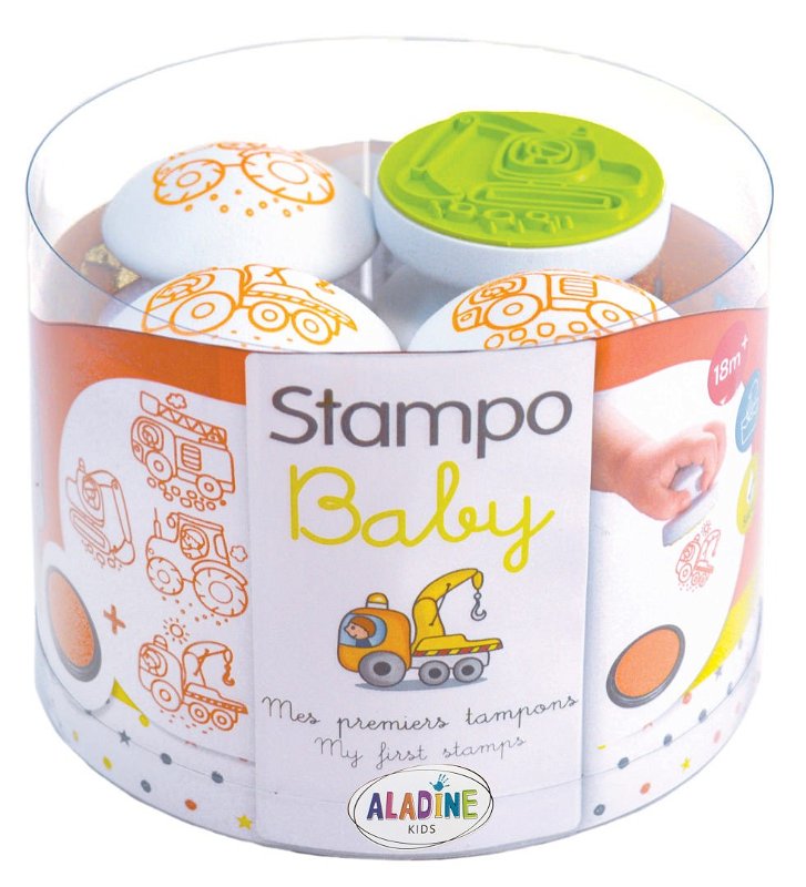 Aladine Razítka Stampo Baby Stroje 03808