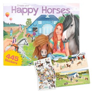 Depesche Germany Create your Kreativní sešit Happy Horses 3500885