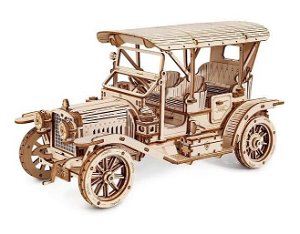RoboTime Dřevěné 3D puzzle Historické auto Vintage car MC801