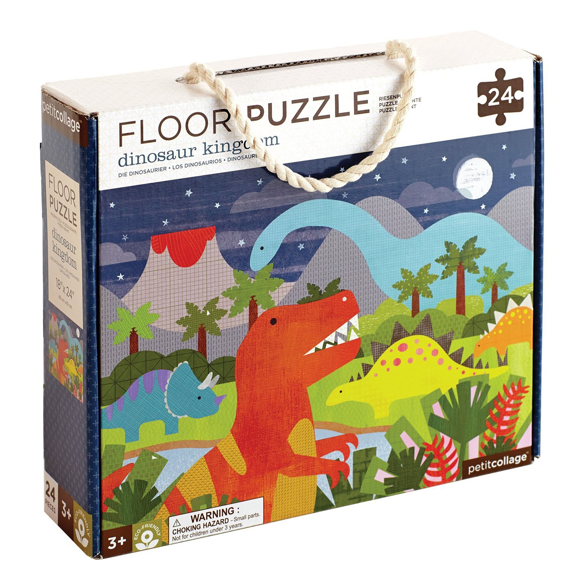 Petitcollage Podlahové puzzle království dinosaurů PTC140