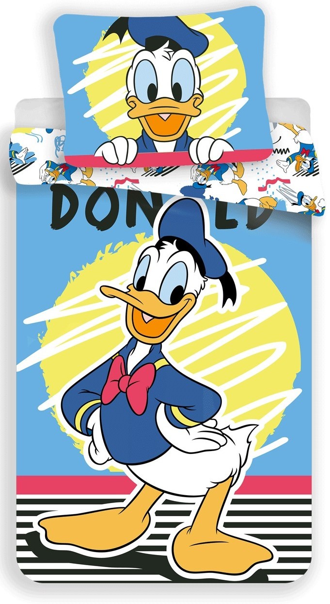 Jerry Fabrics Povlečení Donald Duck 03 140x200, 70x90 cm 01205-DONALDDU03A