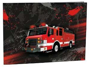 Stil Desky na číslice Fire Rescue