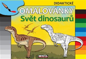 Svět dinosaurů didaktické omalovánky 354