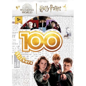 Harry Potter 100 samolepek s omalovánkovými listy 3586-0