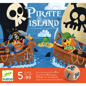 DJECO Společenská hra Ostrov pirátů DJ08595