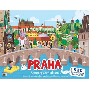 JIRI MODELS Album samolepky Praha Bav se a nalepuj zas a znovu! 2690-5