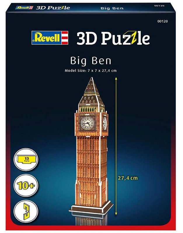 3D Puzzle REVELL 00121 - Notre-Dame de Paris 18-00120