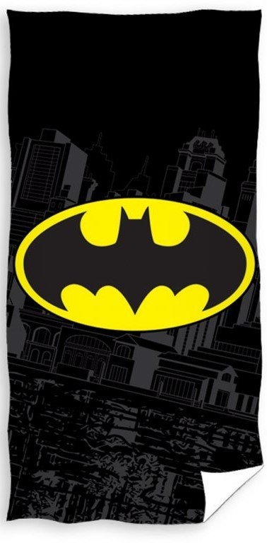 Carbotex Bavlněná froté osuška 70x140 cm - Batman logo 582842