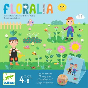 Djeco Floralia: paměťová společenská desková hra DJ08573