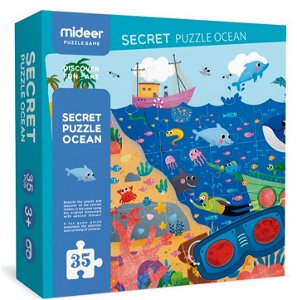 MiDeer Detektivní puzzle Oceán 35 dílků MD3011