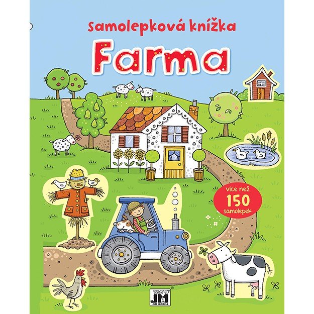 Jiri Models Samolepková knížka Farma 0830-7