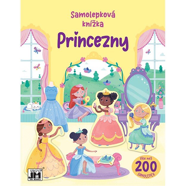 Jiri Models Samolepková knížka Princezny 3108-4
