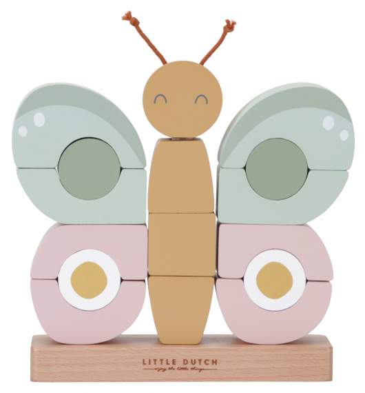 Little Dutch Motýl dřevěný skládací 7092LD