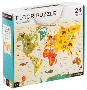 PetitCollage Podlahové puzzle náš svět PTC098