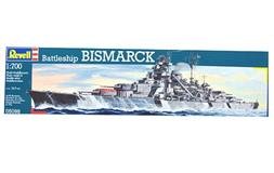 Revell slepovací model Bismarck 1:700