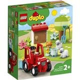 LEGO DUPLO traktor a zvířátka z farmy 2+