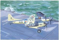 Trumpeter slepovací model De Havilland Sea Hornet NF.21 1:48