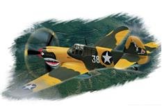 Hobby Boss slepovací model P-40E"Kittyhawk" 1:72