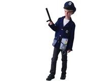 Kostým policista - velikost L velká (130-140cm)